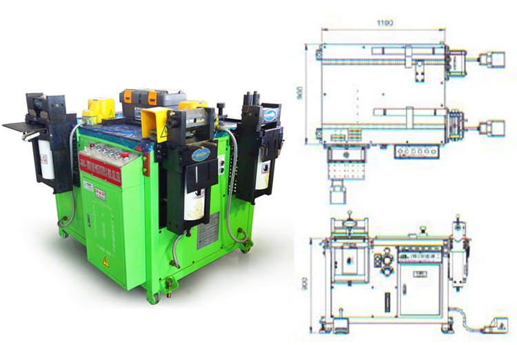 Máy uốn thanh cái WOOJIN WJBB-303