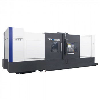 Máy tiện đứng CNC Huyndai Wia L500LMA