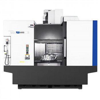 Máy phay CNC 2 Bàn Hyundai Wia F600D - Y Axis 600MM