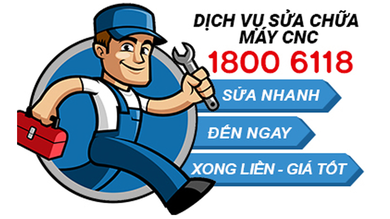 Dịch vụ sửa chữa, bảo dưỡng máy CNC chất lượng cao